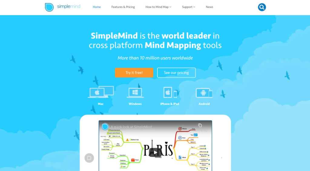 simplemind / 【思考整理術 】アプリを使って思考を整理!新しいアイデアをどんどん生み出そう!