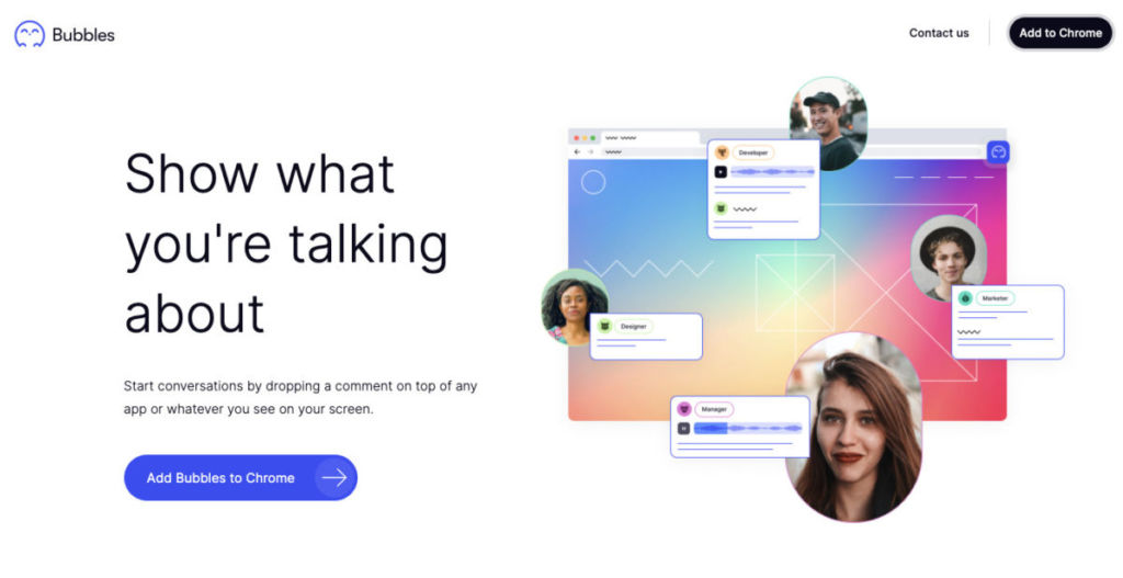 bubbles |リモートワークに使える!複数人での作業が行えるツールやサービスを4つ紹介