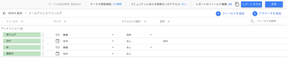 レポートの作成 / Metabaseと比較して、Google データポータルをデータ可視化ツールとして導入してみた!